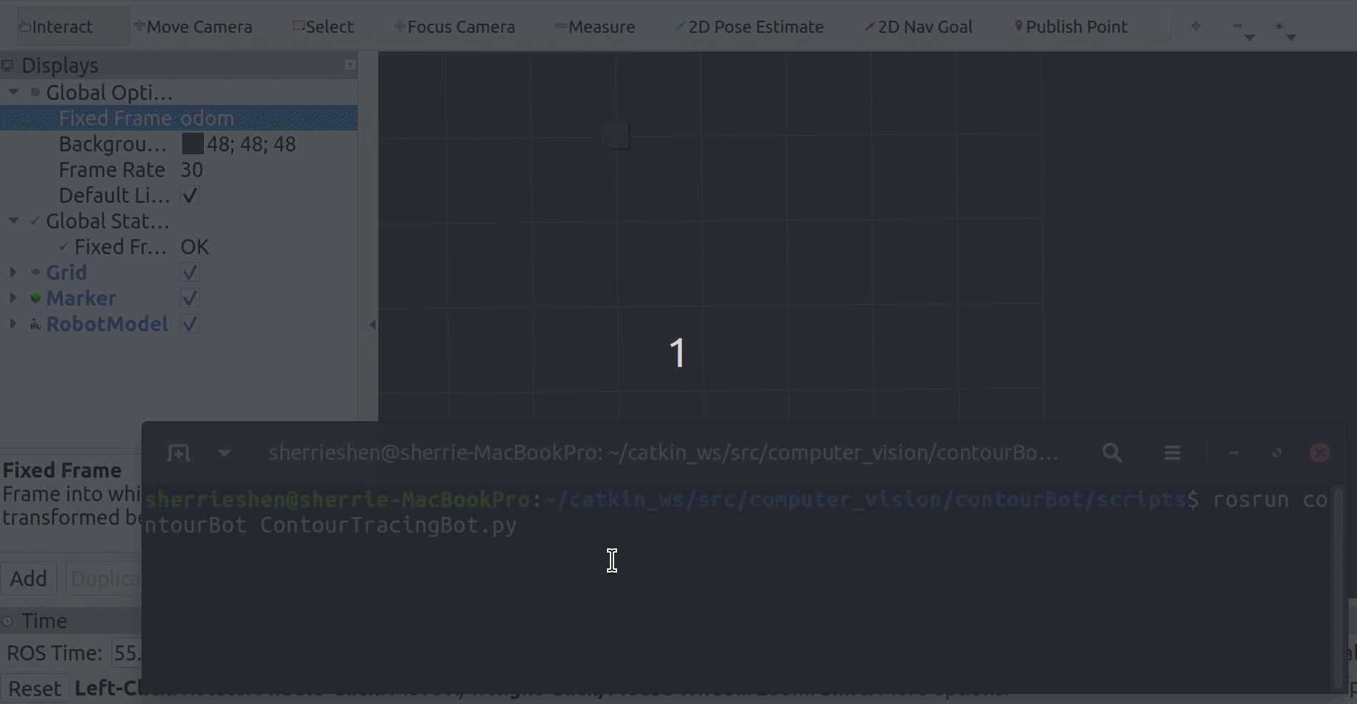 Robot Contour Tracer